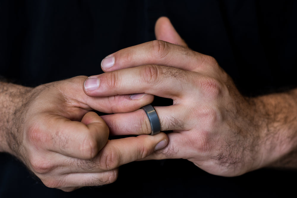 What hand does a wedding ring go on for a man?