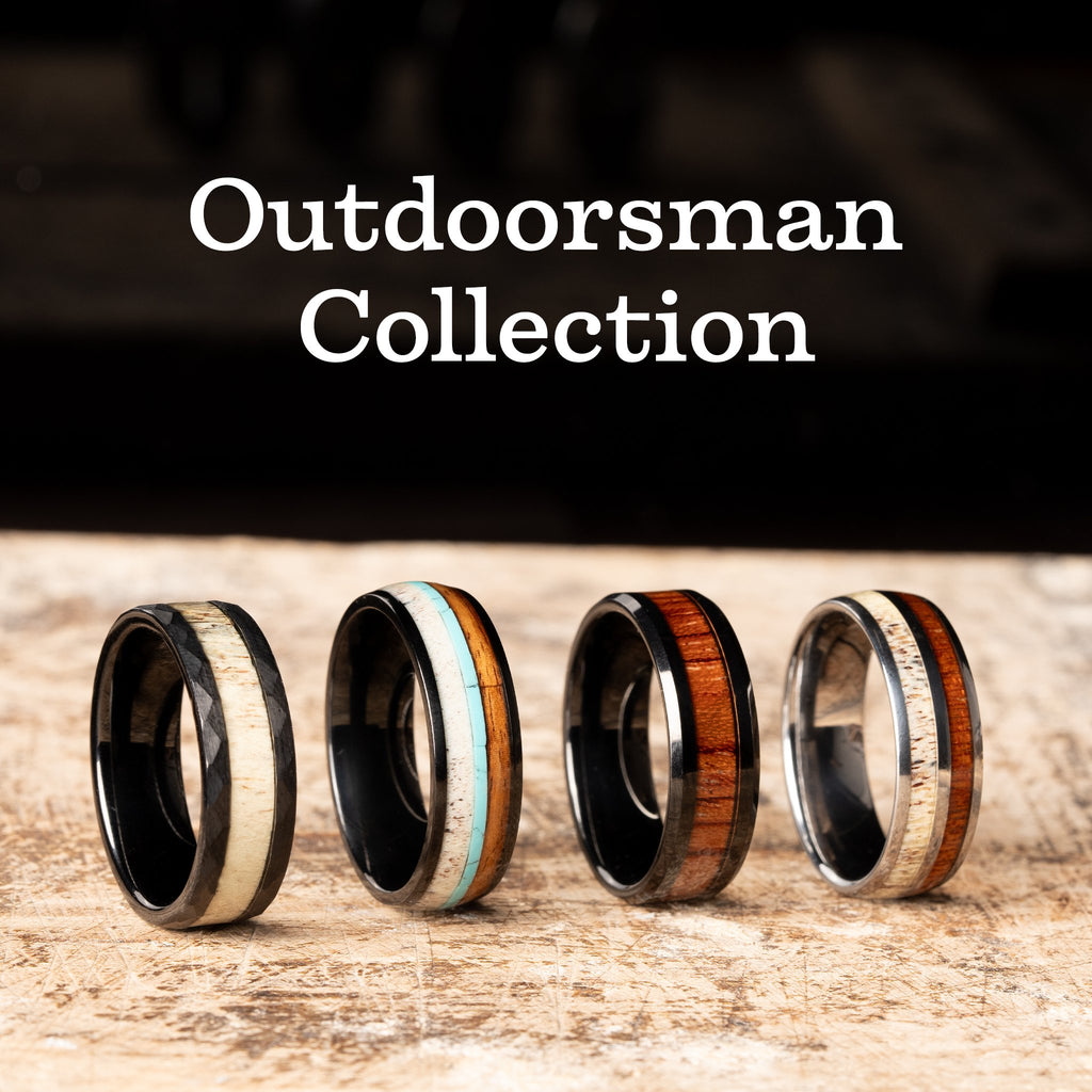 The Outdoorsman Men's Ring Collection